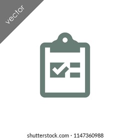 checklist clipboard icon