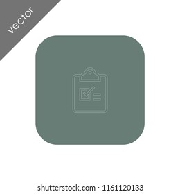 checklist clipboard icon