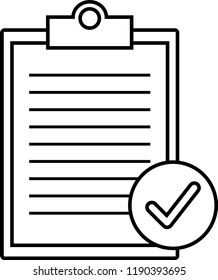 checklist clipboard icon