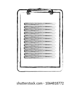 checklist clipboard isolated icon