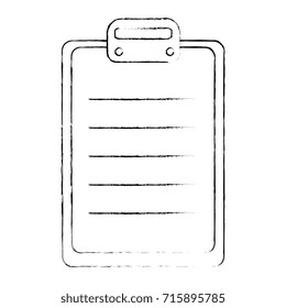 checklist clipboard isolated icon