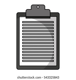checklist clipboard isolated icon vector illustration design