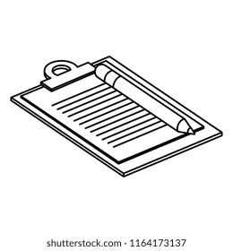 checklist clipboard with pencil