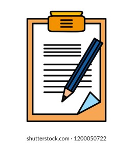 checklist clipboard with pencil