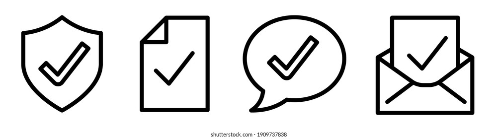 Checklist clipboard vector icon. Check List. Clip board or pad symbol. Complete document page, quality test mark. Website stock illustration. Vector illustration.