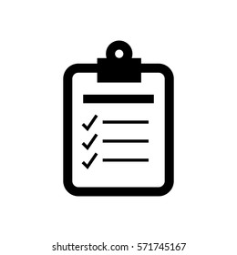 Checklist document sheet icon vector illustration graphic design