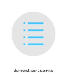 checklist flat vector icon - ui icon vector