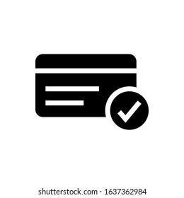 checklist glyph vector icon - ui icon vector