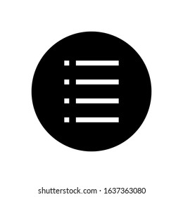 checklist glyph vector icon - ui icon vector