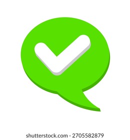 Checklist Design plano verde minimalista