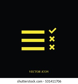 Checklist icon.