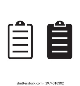 checklist icon for apps and web sites