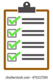 Checklist icon from Business
