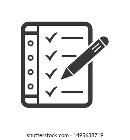 Checklist Icon, Business checklist vector