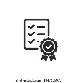 Checklist icon. Certificate icon. Premium quality. Achievement badge.
Tasks icon. Clipboard icon. Task done. Project completed. Quality mark. Quality mark. Check mark. Survey. Extra options. Approved.