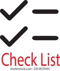 Checkliste-Symbol, Checkliste-Symbol, Symbol-Checkliste