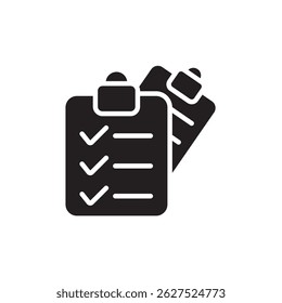 checklist icon collection .design style with background