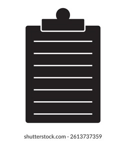 checklist icon design. Clipboard, checklist, Document Checklist icon design.