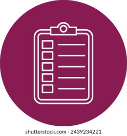 Checklist Icon Design For Personal And Commercial Use.