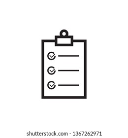 checklist icon design template