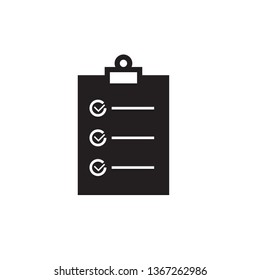 checklist icon design template