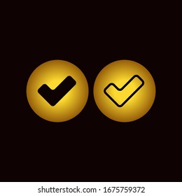 Checklist icon design vector template.