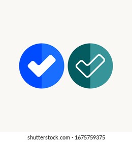 Checklist icon design vector template.