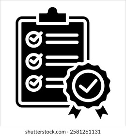 Checklist Icon Element For Design
