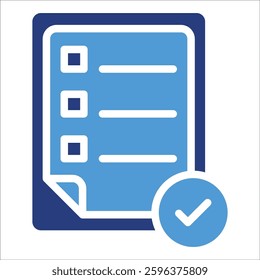 Checklist Icon Element For Design