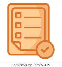 Checklist Icon Element For Design