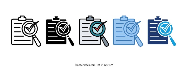 Elemento De Ícone De Lista De Verificação Para Design
