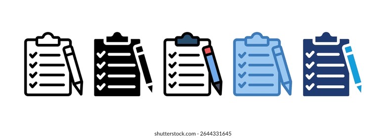 Checklist Icon Element For Design