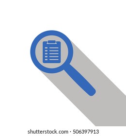 Checklist Icon.  Flat design.