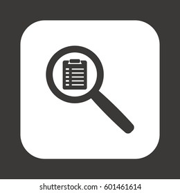 Checklist Icon.  Flat design.