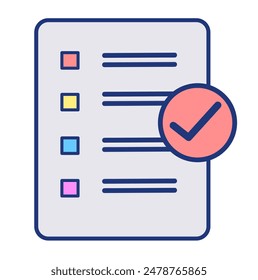 El icono de lista de comprobación es una representación gráfica que se utiliza normalmente en las interfaces digitales para indicar una lista o una serie de tareas que deben completarse o desactivarse. Comúnmente consiste en un cuadrado 