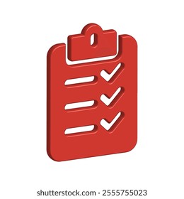 Checklist icon illustration vector design template
