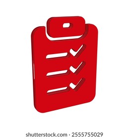 Checklist icon illustration vector design template