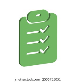 Checklist icon illustration vector design template