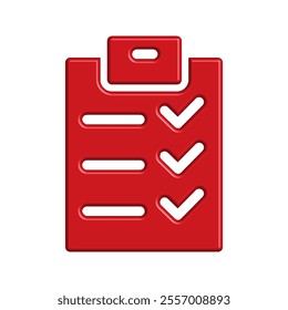 Checklist icon illustration vector design template