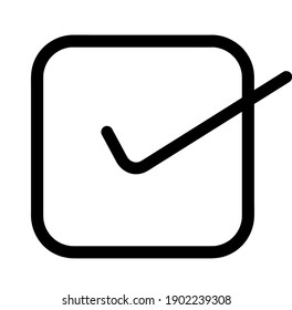 checklist icon, illustrator vector checklist icon