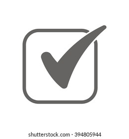 Checklist  icon,  isolated. Flat  design.