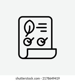  checklist icon, isolated gardening outline icon in light grey background, perfect for website, blog, logo, graphic design, social media, UI, mobile app