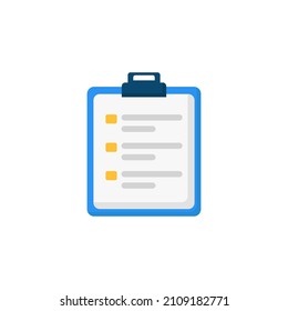 checklist icon. One of set web icons