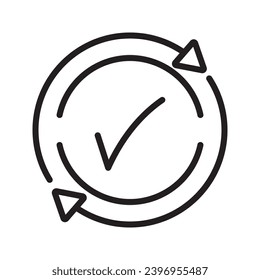 checklist icon. One of the web icons set