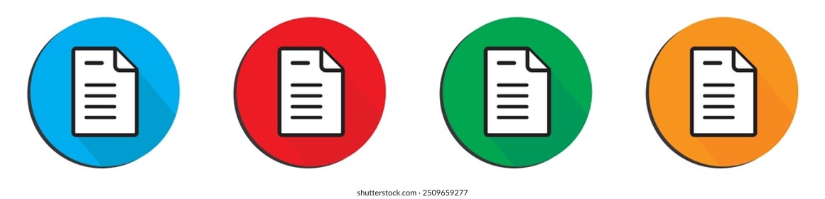 Conjunto de ícones da lista de verificação. Lista de verificação da área de transferência ou documento. Marca de seleção, documento, caixa de seleção no papel e muito mais. Conceito de área de transferência. Ilustração vetorial