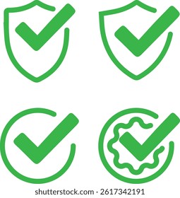 Checklist Icon Set – Editable Vector Icons ,Productivity Checklist Icon Set – Simple Vector Icon