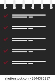 Checklist Icon Set – Minimal Task and To-Do Line and Glyph Vector icon