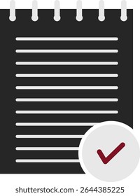 Checklist Icon Set – Minimal Task and To-Do Line and Glyph Vector icon