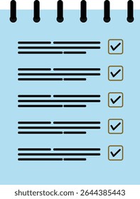 Checklist Icon Set – Minimal Task and To-Do Line and Glyph Vector icon