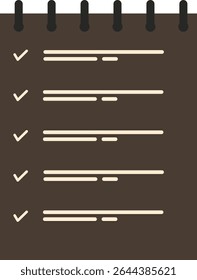 Checklist Icon Set – Minimal Task and To-Do Line and Glyph Vector icon